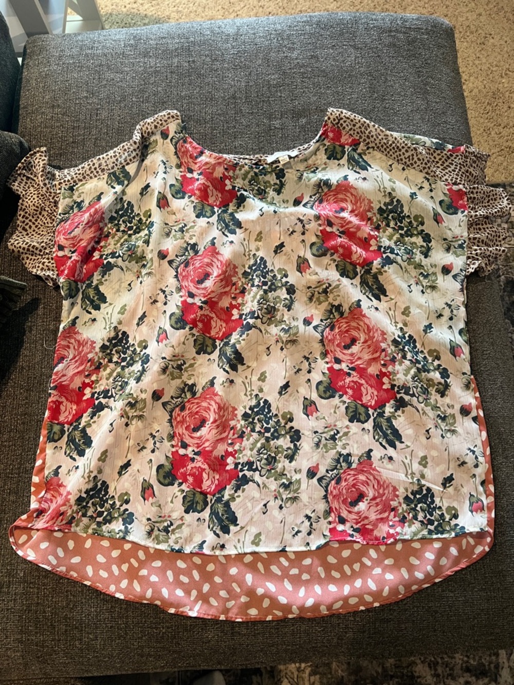 Silky soft printed blouse